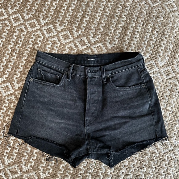 GRLFRND Karolina Cutoff Jean Shorts Blackhearts - Picture 6 of 6